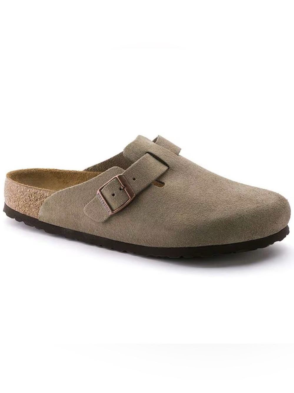 Birkenstock Boston Soft Footbed Clogs Taupe EU 40 NWT - Picture 6 of 11